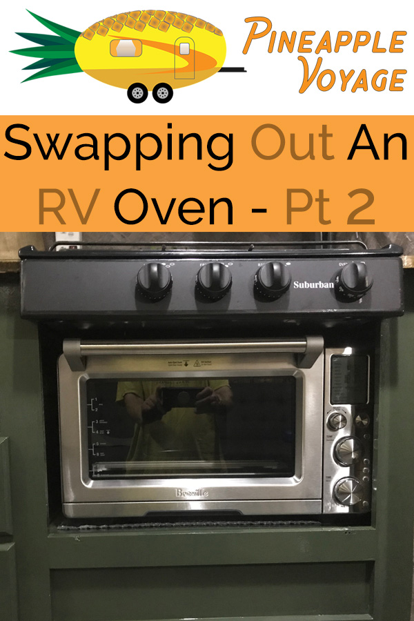 RV oven swap part 2 Pinterest