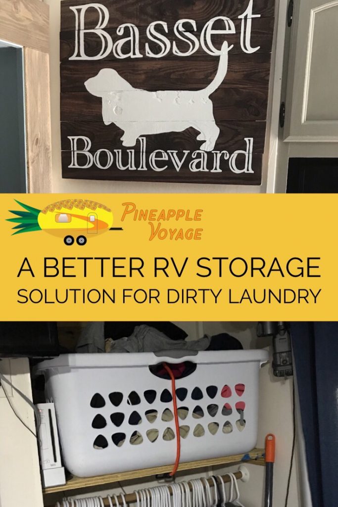A better RV storage solution for dirty laundry