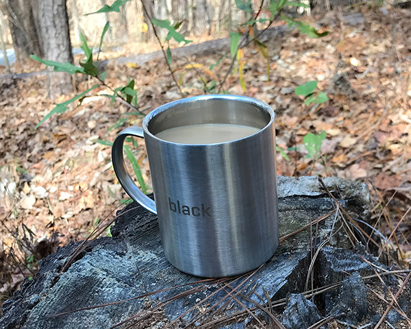 stainless steel coffee cup the perfect RV gift