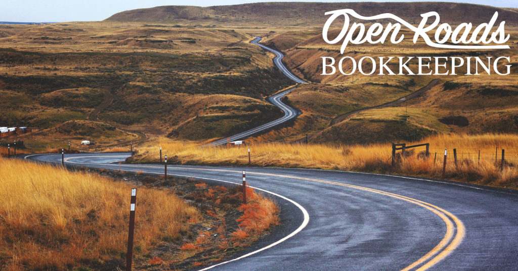 Our new venture: Open Roads Bookkeeping