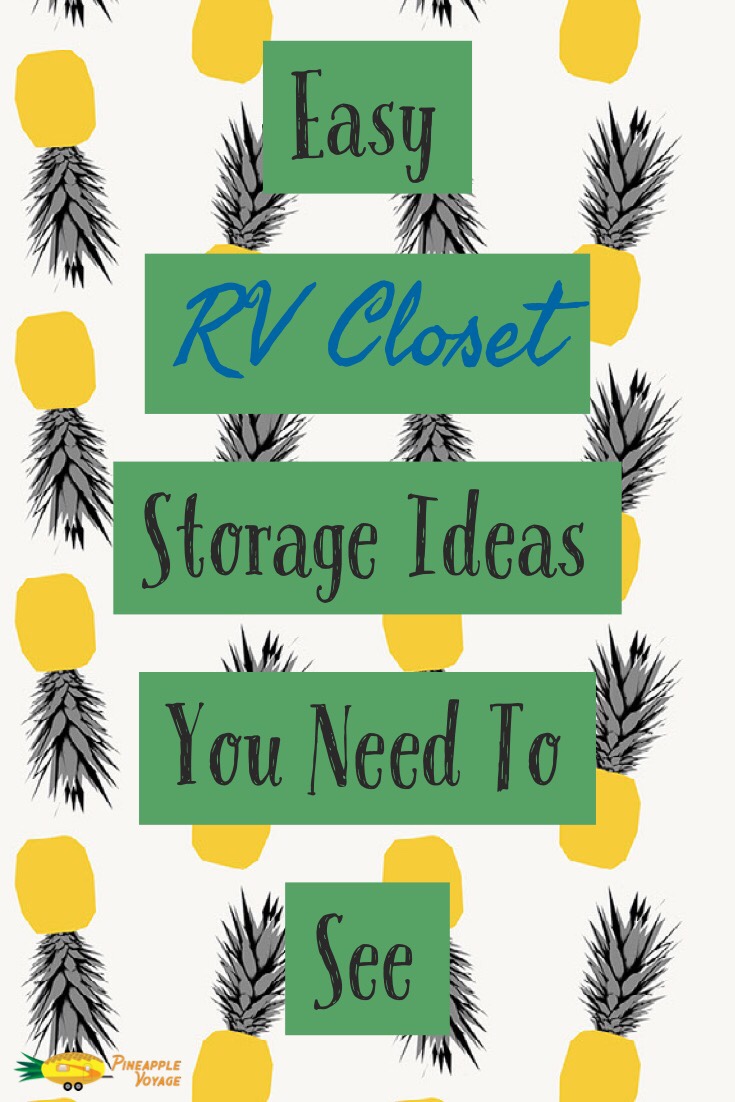 RV  closet storage ideas