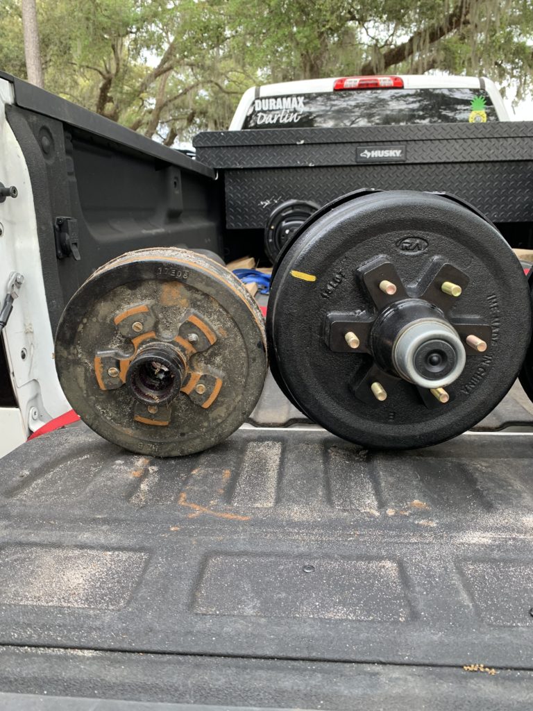 axle brake drum comparison